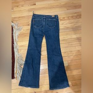 Paige low rise premium denim.